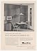 1960 Masonite Marlite Melamine Plastic Paneling Print Ad