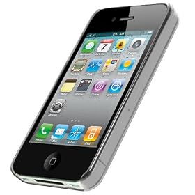 Ultra Slim Hybrid Clear XYLO-Crystal Hard Back Cover Skin Case for the Apple iPhone 4 / 4S / 4G.