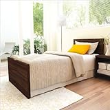 Sonax Brook Single Bedroom Set with Footboard in Ebony Pecan