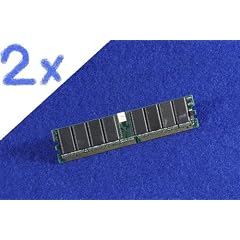 2x 1024MB (2048MB) DDR Arbeitsspeicher PC 3200 (400MHZ) )(2GB RAM)