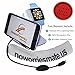 Noworriesmate Apple Watch & iPhone Charging Stand, Premium Bonus Edition (includes 8-Pin Lightning Charge & Sync Cable; Microfiber Cleaning Cloth, and Cable Butt Cable Management Clip)