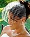 IVORY Couture Birdcage Bridal Face Veil on Comb