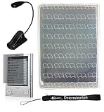 Sony Reader eBook Touch Edition PRS-600 Bundle Pack: Silicone Skin Cover Case, LED Light, and Screen Protector with Lint Cleaning Cloth Includes 4-Inch eBigValue TM Determination Hand Strap