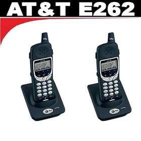 AT&T E262 2.4GHz Two-Line Expansion Handset (2 Pack) Compatible with AT&T E2662 E2562 and Other Similar Models