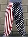 INTERNATIONAL BAGGYZ Baggy Gym Workout Pants-USA Flag Print