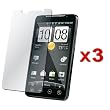 3-Pack HTC EVO 4G Sprint Combo Screen Protector for HTC EVO 4G Sprint