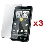 3-Pack HTC EVO 4G Sprint Combo Screen Protector for HTC EVO 4G Sprint