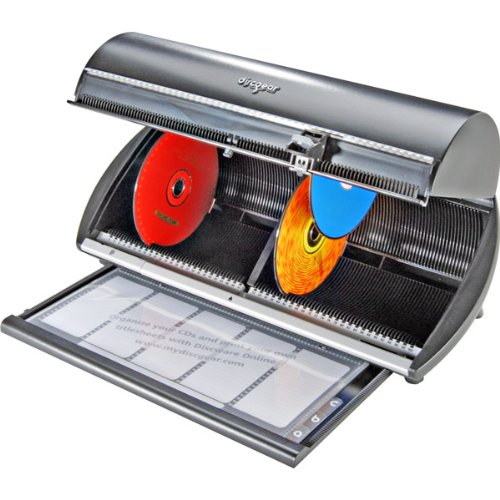 Black Selector Series 100-CD/DVD Disc Retrieval System