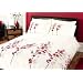 Dreams 'n' Drapes, Oriental Flower Quilt Set Red, King