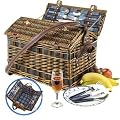 Weiden-Picknick Korb "Summertime" f�r 4 Personen 604032