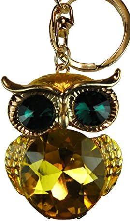 Crystal Keychain Owl 1