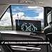 Car Sun Shades by Just-f-Care - 2 Pack - Friendly ZOO Animals, Protects Kids from Harmful UV Rays, Self Adhesive, Easy to Install, Doesn´t Block the View - Able to Scroll the Window, 100% Guarantee