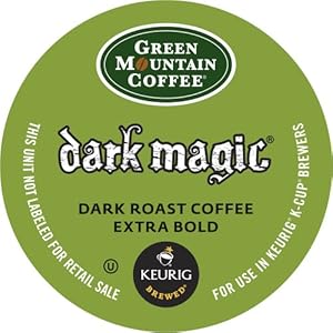 Keurig Green Mountain Coffee, Dark Magic (Extra Bold) K-Cup  Packs, 50-count