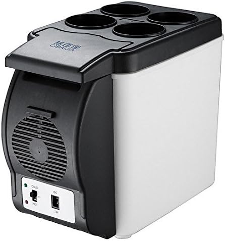 LHBC 6L Portable Mini Fridge Cooler and Warmer for Home ,Office, Car or Boat