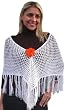 Handmade Antique Inspired Shawl - Purest White (100% Hand-crocheted)