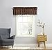 Sun Zero Barrow Energy Efficient Rod Pocket Curtain Single Valance