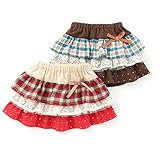 Biquette Club(ビケットクラブ) スカート (80～130cm) キムラタンの子供服 (10368x10568-163) ブラウン 110