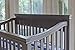 Million Dollar Baby Classic Foothill 4-in-1 Convertible Crib With Toddler Rail, Weathered Grey