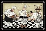 Full Gourmet Spread by Dena Marie. Size 11.24 inches width by 7.24 inches height. High Quality Art Poster Print