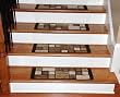 Washable Carpet Stair Treads - Hop Scotch Beige