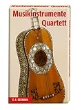 Musikinstrumente. Quartett: Ein Spiel mit 32 Karten