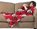 Ohio State Buckeyes Youth Comfy Throw Blanket with Sleeves