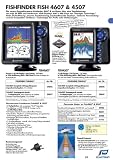 Navman Fishfinder Fish 4607 mit Y-Kabel zum Anschluss optionaler Geber