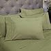 Queen Sheets Sage - 6 Piece 1500 Supreme Collection Fine Brushed Microfiber Deep Pocket Queen Sheet Set Bedding - 2 Extra Pillow Cases, Great Value, Queen, Sage