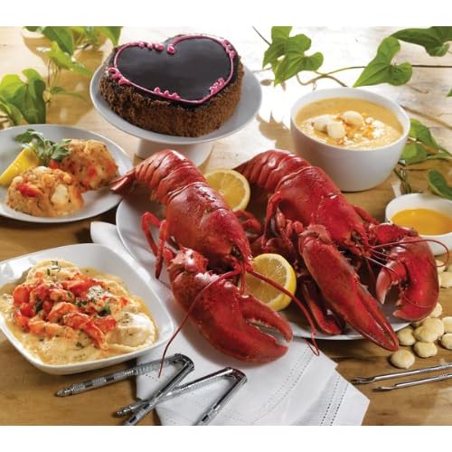 & Lobster Gram PLZGR2C LOBSTERPALOOZA GRAM DINNER FOR TWO WITH 1 LB