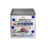 アサヒペン NEW水性建物用 うすねずみ10L