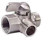 Danze D488235BN Lever Handle Diverter for Personal Shower, Brushed Nickel