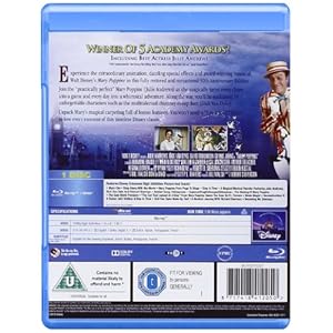 Mary Poppins [Blu-ray] [Import anglais]
