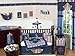 Sweet Jojo Designs Nautical Nights Sailboat Baby and Kids Wall Border