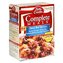 Betty Crocker Complete Meals, Cheesy Beef Taco, 27-Ounces (Pack of 3)