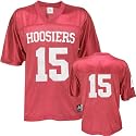 Indiana Hoosiers Youth -No. 15- Replica Football Jersey
