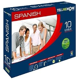 TELL ME MORE Spanish v10 10 levels (PC DVD)