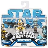Star Wars 2009 Galactic Heroes 2-Pack Aayla Secura and Captain Bly