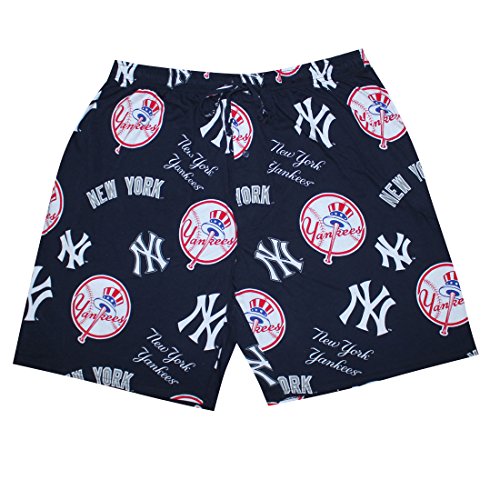BIG & TALL Mens NEW YORK YANKEES Cotton Sleepwear / Pajama Shorts 2XL