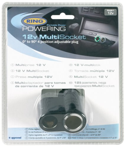 Childrens Toyshop  Electronics : Rigid Cigar Lighter Socket Doubler and Battery Analyser