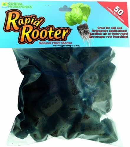 General Hydroponics Rapid Rooter Replacement Plugs 50 count by Hydrofarm, Inc.