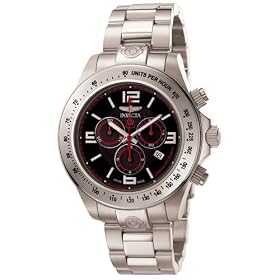 Invicta Men's Speedway Collection Grand Chronograph Black Dial Watch #4218