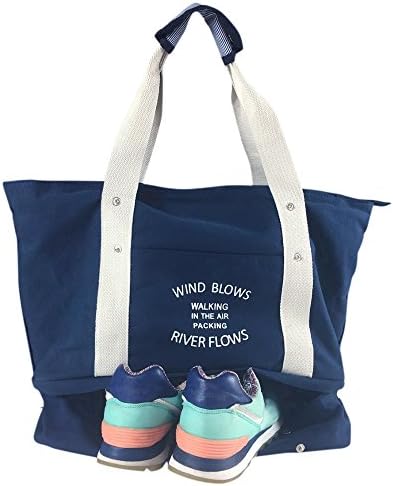 Gym Bag with Shoes Storage Compartment Separated, Bag Size 19" x 15", Yukiss