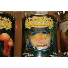 Tschernobyler Vieraugen-K�nigsbarsch in der Dose