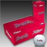Titleist Atlanta Braves Team Logo Custom Half-Dozen Golf Balls