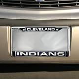 Cleveland Indians Chrome License Plate Frame 