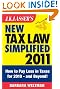 J.K. Lasser's New Tax Law Simplified 2011: Tax Relief from the American Recovery and Reinvestment Act, and More