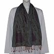 Scarves for Man Accessory Jacquard Design Wool Muffler 12 x 60 inches (wsmf064)