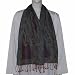 Scarves for Man Accessory Jacquard Design Wool Muffler 12 x 60 inches (wsmf064)