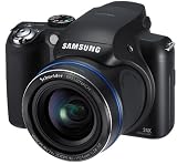Samsung WB5000 Digitalkamera (12 Megapixel, 26mm Weitwinkel, 24x optischer Zoom, 7,6 cm (3 Zoll) TFT LCD, USB 2.0 (Hi-Speed), Duale Bildstabilisation) schwarz