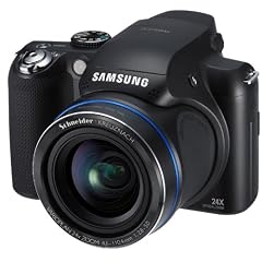 Samsung WB5000 Digitalkamera (12 Megapixel, 26mm Weitwinkel, 24x optischer Zoom, 7,6 cm (3 Zoll) TFT LCD, USB 2.0 (Hi-Speed), Duale Bildstabilisation) schwarz